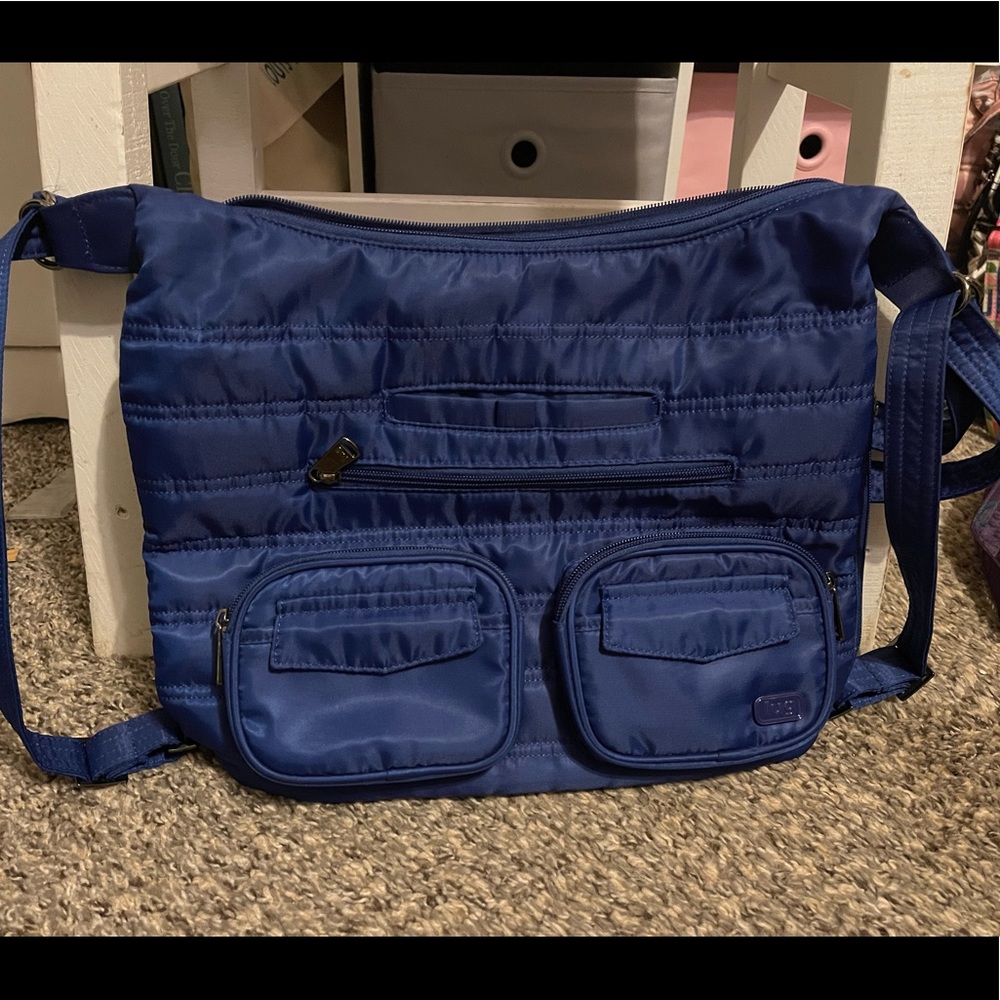 Like new lug zipliner cobalt blue.